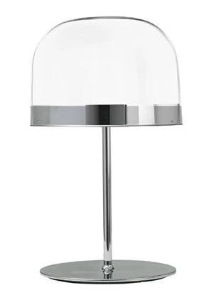 Fontanaarte Equatore Bordlampe Medium Krom