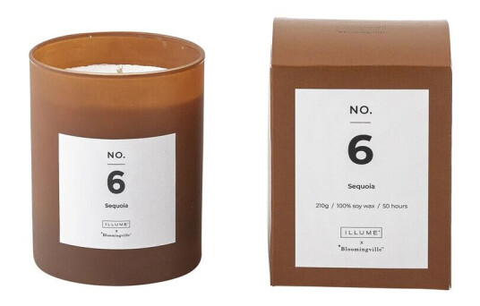 Illume X Bloomingville NO. 6 Sequoia duftlys 200 g + Giftboks Illume X Bloomingville NO. 6 Sequoia duftlys 200 g + Giftboks