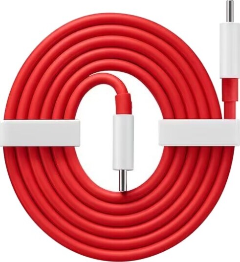 OnePlus Warp Charge USB-C Kabel 1,5m Rød OnePlus Warp Charge USB-C Kabel 1,5m Rød