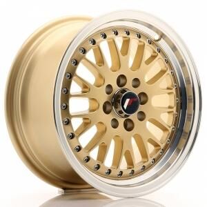 Japan Racing JR10 Gold Machined LIP 8x15 4x100 ET20 B74.1 Japan Racing JR10 Gold Machined LIP 8x15 4x100 ET20 B74.1