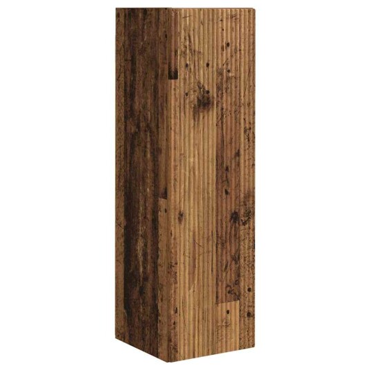 TV Veggskap 2 pcs Gamle tre 30 x 31 x 100 cm Konstruert tre
