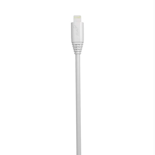 GEAR MFI Lightning Kabel 3m Hvit USB-A Tilkobling GEAR MFI Lightning Kabel 3m Hvit USB-A Tilkobling
