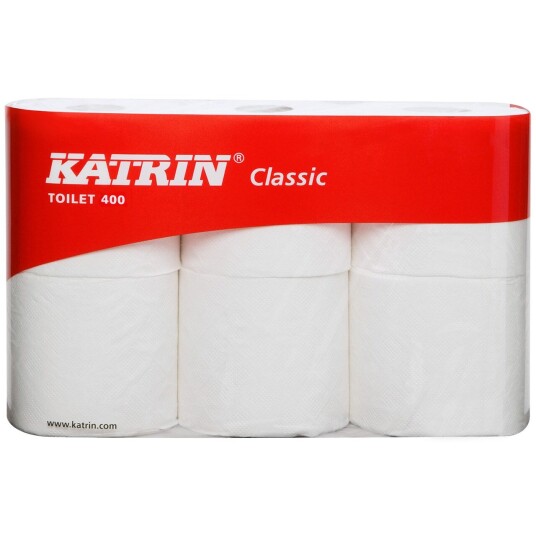 DUAB Toalettpapir Katrin Classic 400 2 Lags 42 Pakning DUAB Toalettpapir Katrin Classic 400 2 Lags 42 Pakning