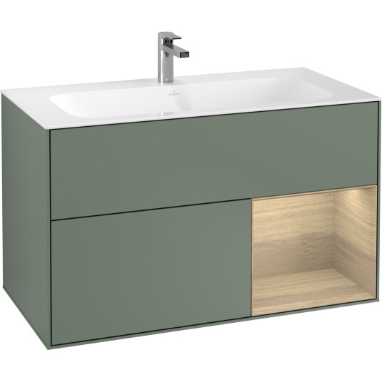VILLEROY & BOCH FINION SERVANTSKAP 100 OLIVEN MATT LAKK EMOTION-LYS, HØYRESTILT EIKEFINÉR HYLLE VILLEROY & BOCH FINION SERVANTSKAP 100 OLIVEN MATT LAKK EMOTION-LYS, HØYRESTILT EIKEFINÉR HYLLE