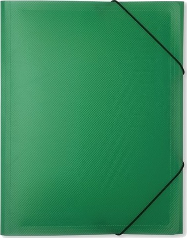 Docusmart Elastikmappe A4 Pp Grøn 24 Stk. Docusmart Elastikmappe A4 Pp Grøn 24 Stk.
