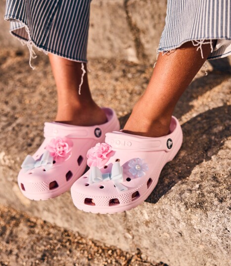 Crocs Classic Clog T Pink Milk C8 Crocs Classic Clog T Pink Milk C8