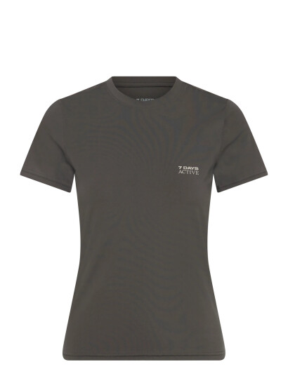 7 DAYS Active Womens Short Sleeve Training Tee - Grey - L