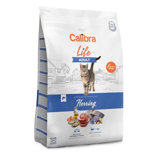 Calibra Cat Life Adult Sild - 6 kg Calibra Cat Life Adult Sild - 6 kg