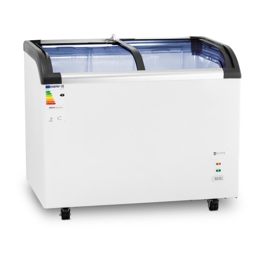 Royal Catering Fryseboks - 273 L - Royal Catering - glassdører RCFZ-198G