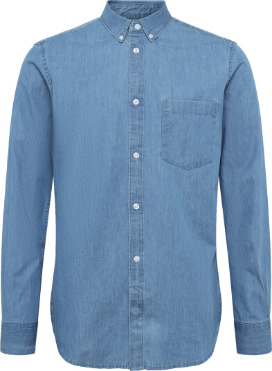 French Connection | Denim Ls Mid Wash | XL