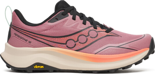 Saucony Women's Peregrine 16 Mauve/salmon 42.5 Saucony Women's Peregrine 16 Mauve/salmon 42.5