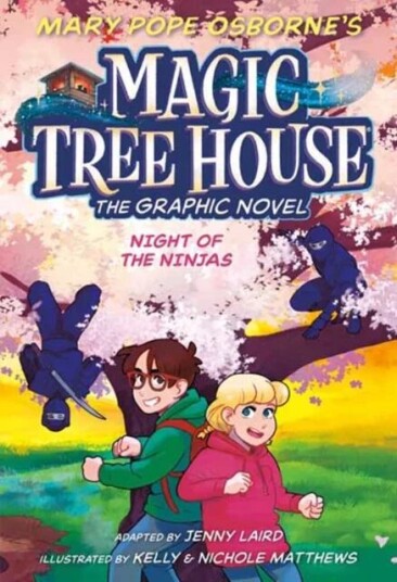 Night Of The Ninjas Graphic Novel Av Mary Pope Osborne, Jenny Laird
