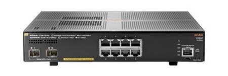 Hpe Aruba 2930F 8G Poe+ 2Sfp+ - Switch - L3 - Styrt - 8 X 10/100/1000 (Poe+) + 2 X 1 Gigabit / 10 Gigabit Sfp+ (Opplink) - Rackmonterbar - Poe+ (125 W)