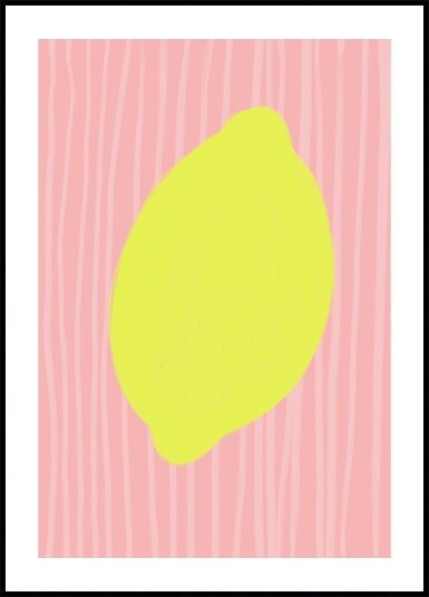 Lemon Glow Plakat Plakat / 40x50cm Lemon Glow Plakat Plakat / 40x50cm