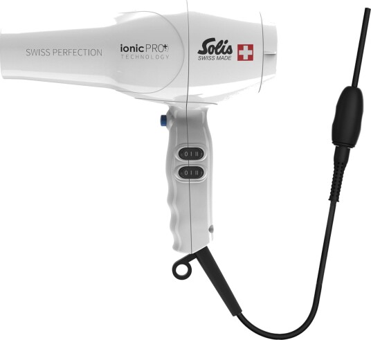 Solis Swiss Perfection 360 Ionic Pro Hårføner (2300W) Hvit