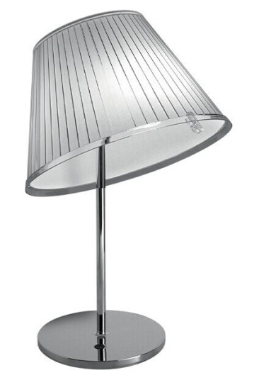 Artemide Choose T LED Bordlampe Chrome/White