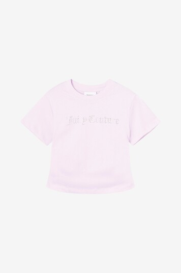 Juicy Couture T skjorte Diamante Juicy Couture Ringer Tee Lilla