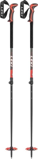 Leki Haute Route 110-150 cm, Dark Anthracite-Red-White Leki Haute Route 110-150 cm, Dark Anthracite-Red-White