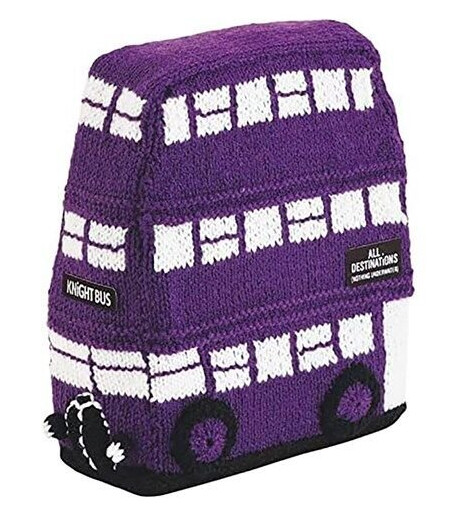 Thumbs Up! Harry Potter - Knit Craft Set Knight Bus Doorstop Kit