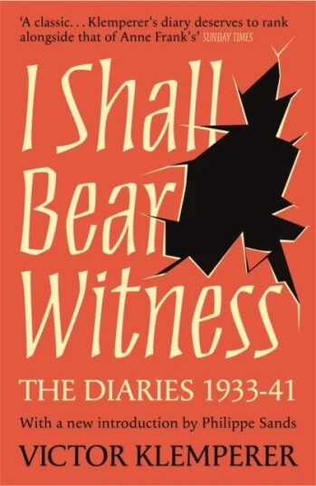I Shall Bear Witness Av Victor Klemperer