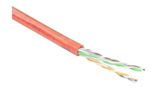 Act Cat6a - 305M 305M Cat6a U/Ftp (Stp) Rød Nettverkskabel (Ep455b)