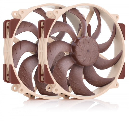 Noctua NF-A14x25r G2 140mm PWM Vifte Push-Pull Sett Noctua NF-A14x25r G2 140mm PWM Vifte Push-Pull Sett