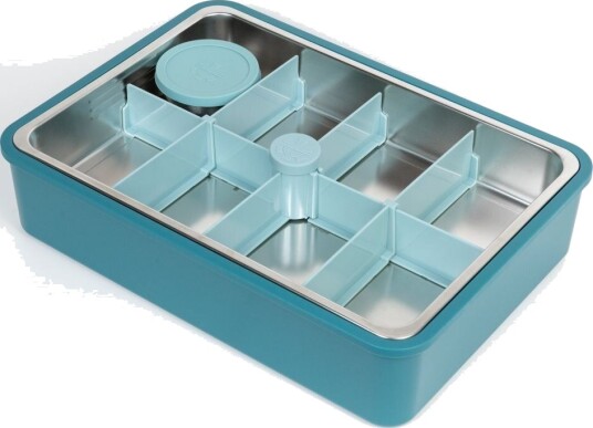 Platterbox   Tilbehørssett til matboks 2 8 rom Teal