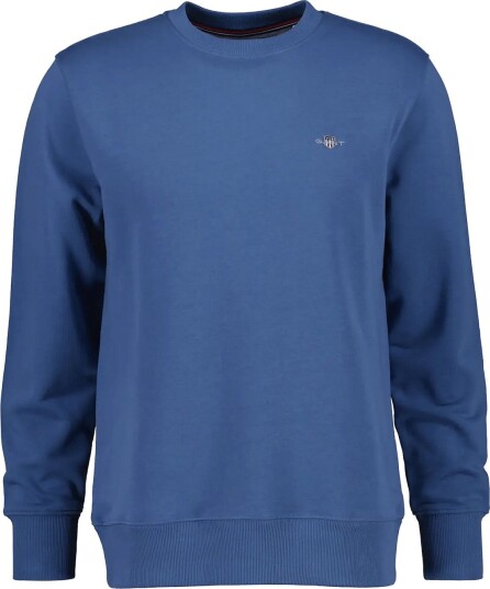 Gant Reg Shield C Neck Sweat   Blue   L