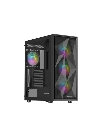 Genesis Diaxid 605 ARGB Kabinett Tower Svart NPC 2172 Genesis Diaxid 605 ARGB Kabinett Tower Svart NPC 2172