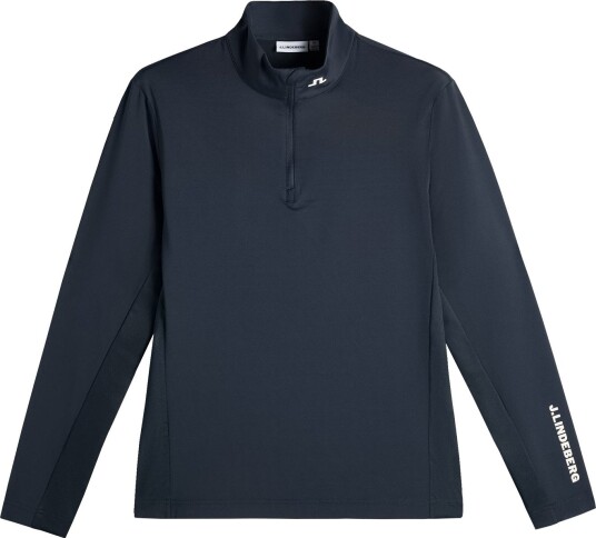 J.Lindeberg Tour Tech Mid Layer Blå Golfgenser herre JL Navy XX Large