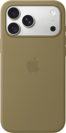 Apple iPhone 18 Pro Max Silicone deksel med Magsafe Olive