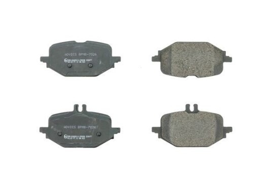 Bremseklosser AISIN BPMB-7026