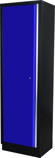 PELA 519760 Høyskap 600x458x2000 mm, blå/svart, Garasjeinnredning & oppbevaring