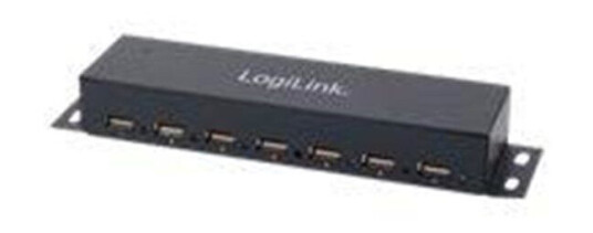 LogiLink USB 2.0 hub 7-Port metal USB-hub LogiLink USB 2.0 hub 7-Port metal USB-hub