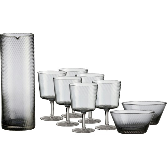 Aida RAW Unique Swirl Sett 9 pk Smoke