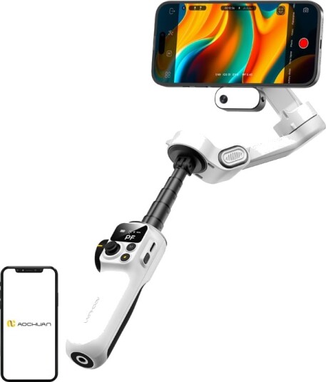AOCHUAN P2 Gimbal with AI Sensor (White) AOCHUAN P2 Gimbal with AI Sensor (White)
