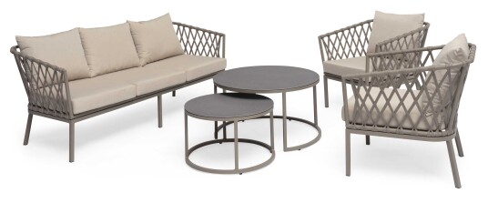 Hillerstorp Village sofagruppe Beige Beige Beige