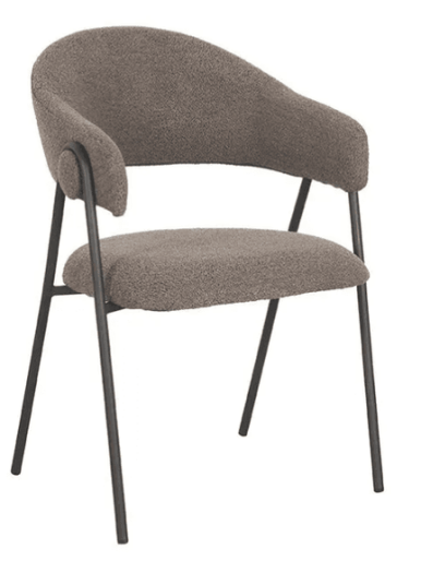 Trend Collection Lowen Spisestol Brun Boucle