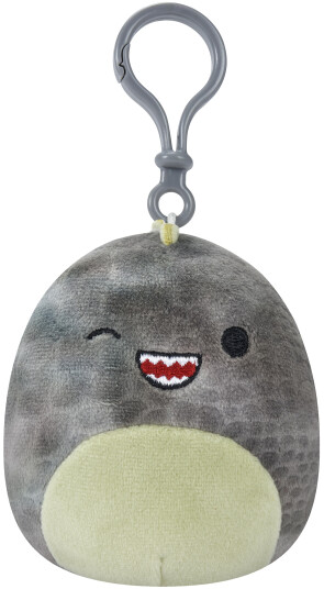 Jazwares Squishmallows Asst 9 cm P15 Clip On Xander the Winking Grey T-Rex