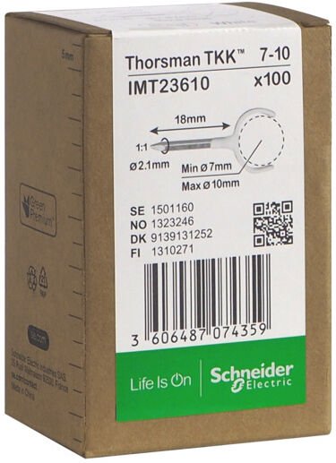 THORSMAN Metallklammer TKK 7-10 spiker 18mm 100stk - 1323246 THORSMAN Metallklammer TKK 7-10 spiker 18mm 100stk - 1323246