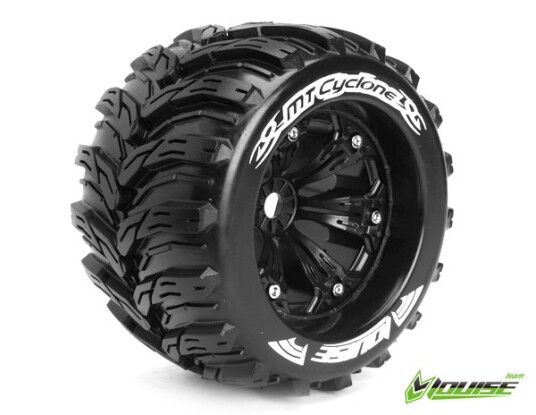 LouiseRC LT3220BH MT-CYCLONE 3,8" 1/2-Offset Svart 2 LouiseRC LT3220BH MT-CYCLONE 3,8" 1/2-Offset Svart 2