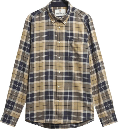 Barbour Herre Skjorter Beige M,