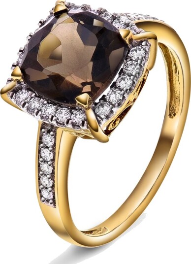 Gullfunn Signatur Siena by Gullfunn diamantring i 585 gull 0,27 ct med røyk kvarts størrelse Diamantring i 585 gull 0,20 ct med røyk kvarts Str. 56 Gullfunn Signatur Siena by Gullfunn diamantring i 585 gull 0,27 ct med røyk kvarts størrelse Diamantring i 585 gull 0,20 ct med røyk kvarts Str. 56