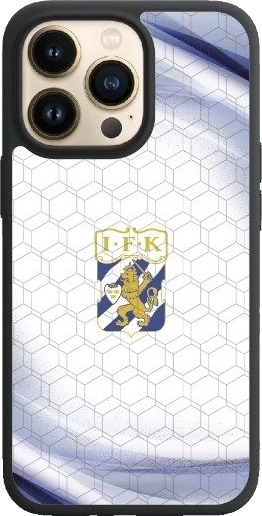 Phonecases3D iPhone 13 Pro IFK Göteborg 3D mobildeksel, svart