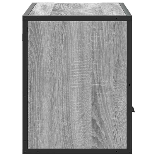 TV-benk grå sonoma 80x31x39,5 cm konstruert tre og metall 8721102839818 TV-benk grå sonoma 80x31x39,5 cm konstruert tre og metall 8721102839818