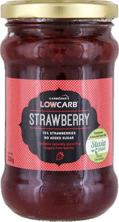 Carbzone LowCarb Jordbærsyltetøy 320 g Carbzone LowCarb Jordbærsyltetøy 320 g