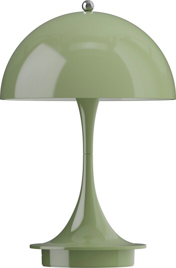 Louis Poulsen Panthella 160 V3 portabel bordlampe Grønn Louis Poulsen Panthella 160 V3 portabel bordlampe Grønn
