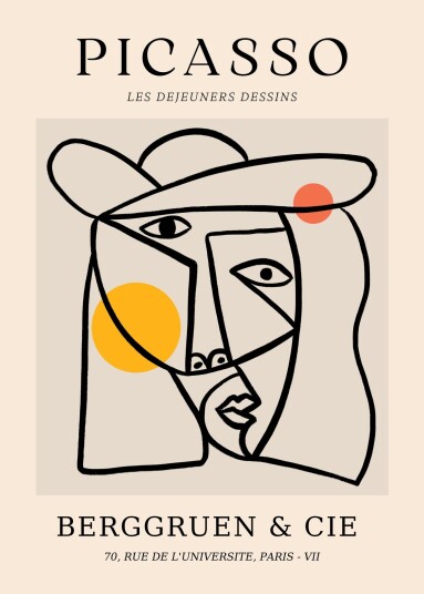 Plakat Picasso Les Dejeuners Dessins
