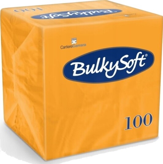 Bulky Soft Servietter 24X24 Cm 2 Lags Cellulose Oransje 100 Bulky Soft Servietter 24X24 Cm 2 Lags Cellulose Oransje 100