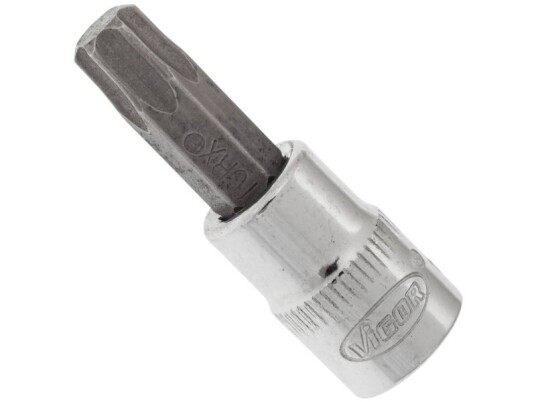 Vigor V2447n Torx Skrutrekkerinnsats T40 1/4" Håndverktøy
